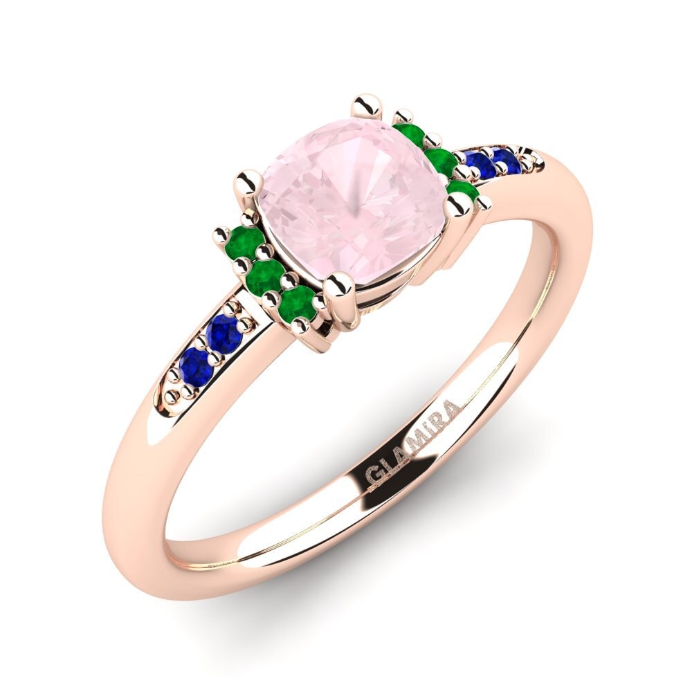14ct Rose Gold Engagement Ring Lenny