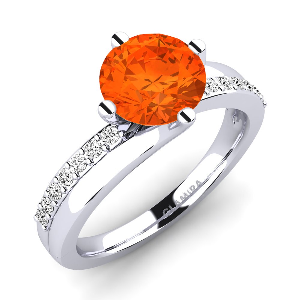 Fire-Opal Engagement Ring Lia 2.0crt