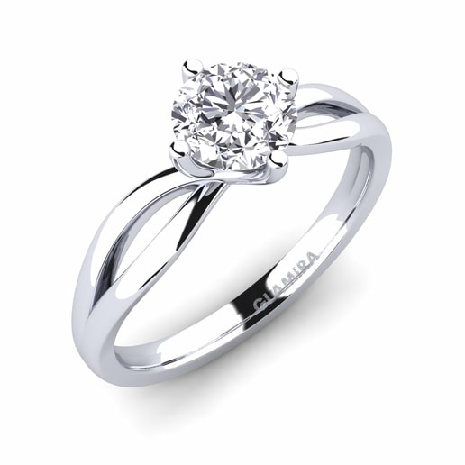 Ring Layla 585 White Gold & Diamond