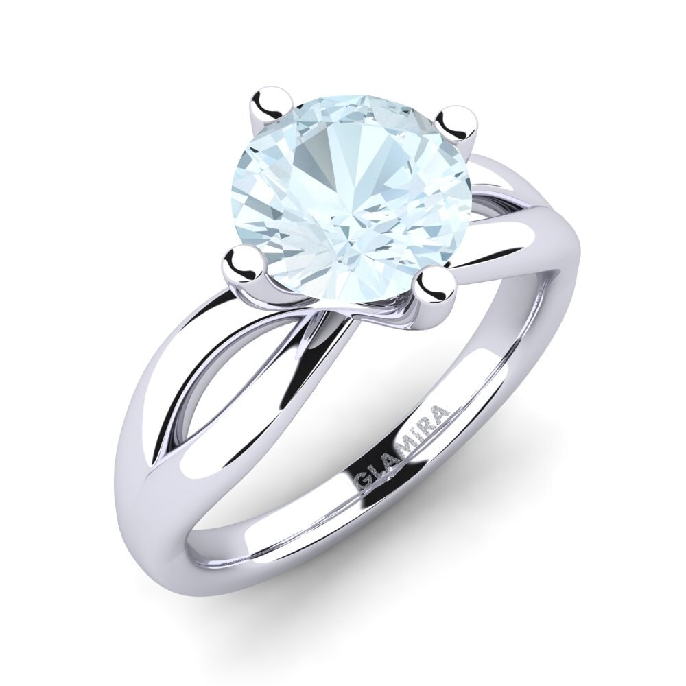 Aquamarine Engagement Ring Layla 2.0crt