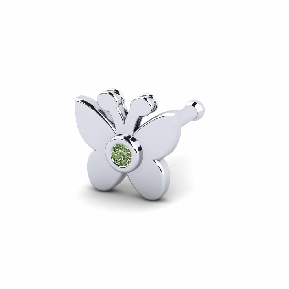 Groene Diamant Neus Pin Laynette