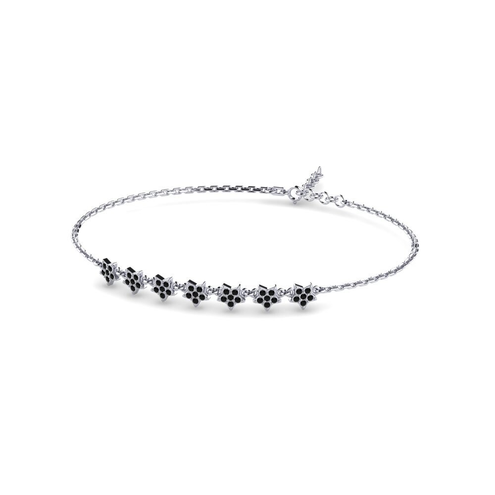 Black Sapphire Women's Bracelet Leahyen