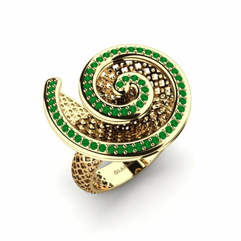 18k Yellow Gold Ring Leandra