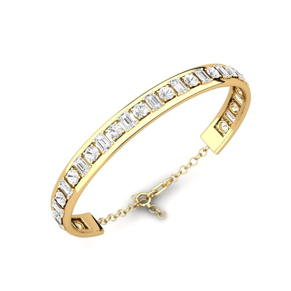 Zafiro blanco Brazalete de mujer Lebowitz