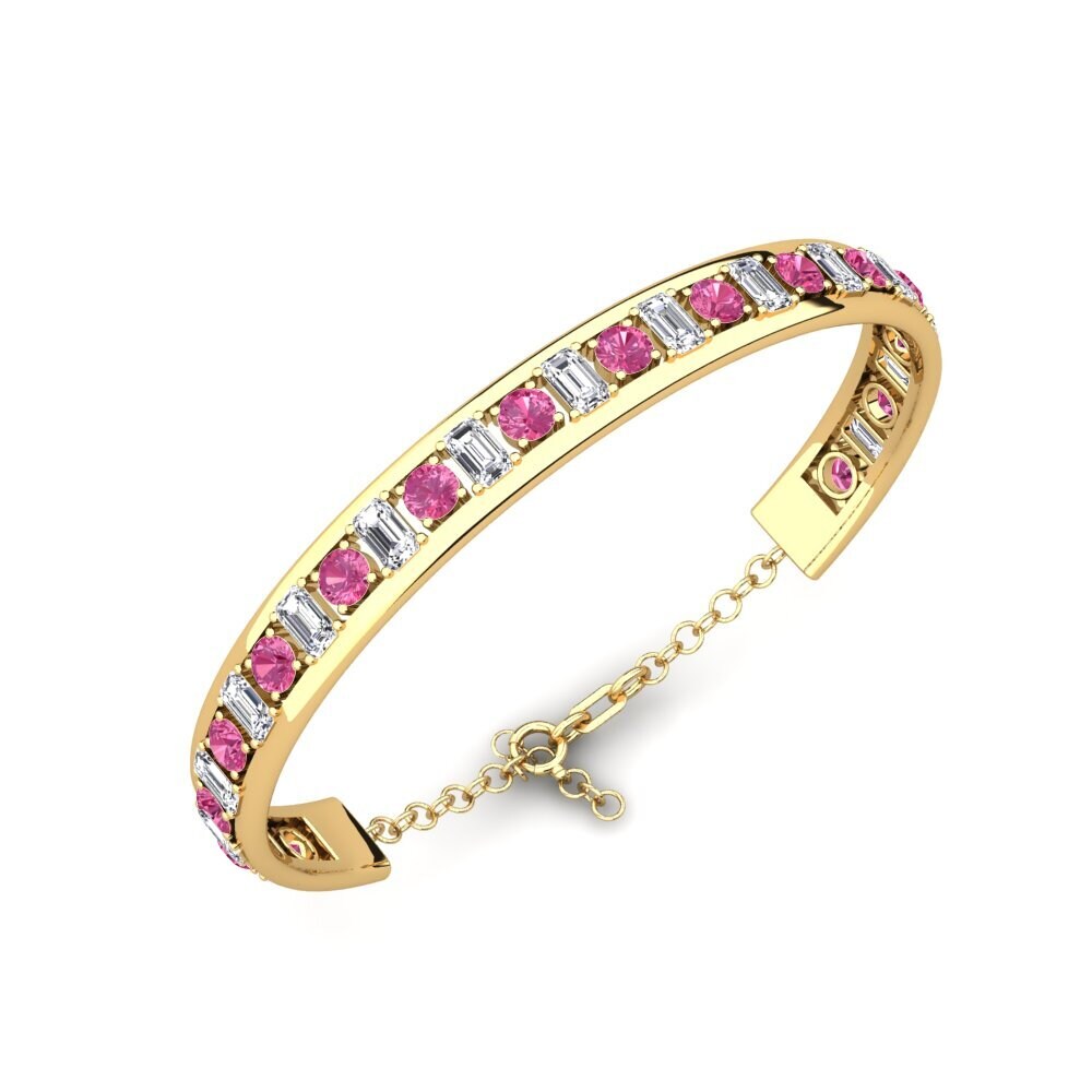 Pink Tourmaline Women's Bangle Lebowitz