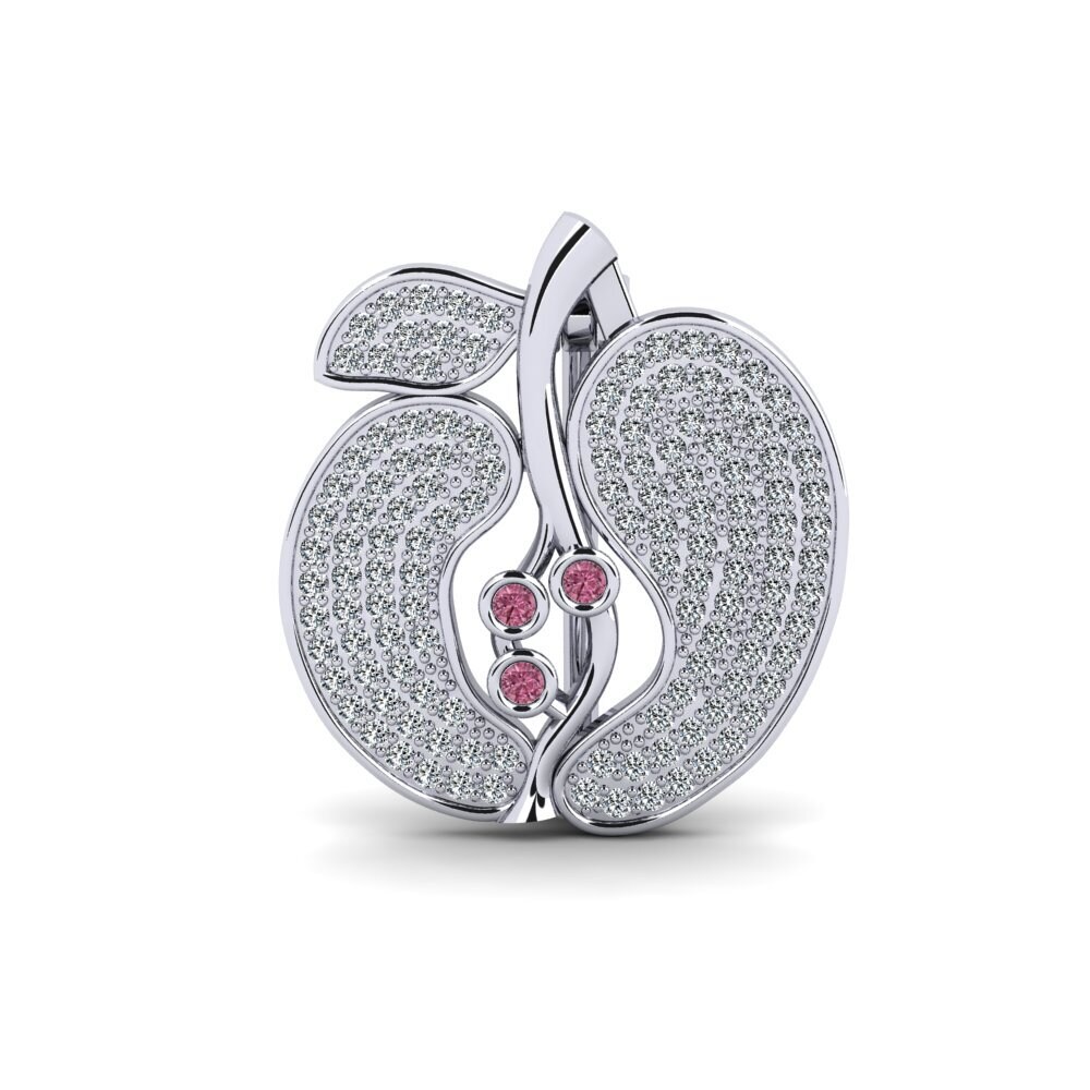 Rhodolite Garnet Brooch Legendaire