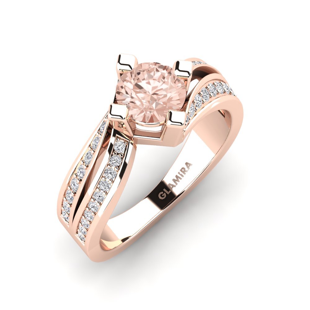 Morganite Engagement Ring Legislateur