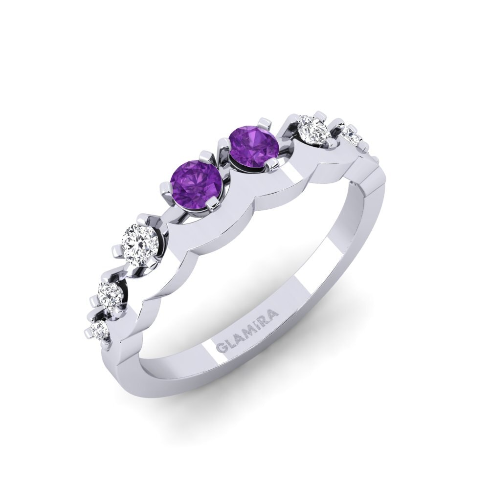 Améthyste Bague Legume