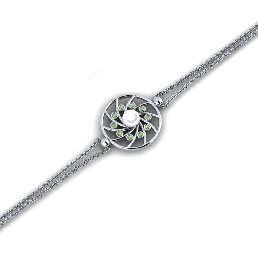 Diamant Vert Bracelet pour femme Lehteb