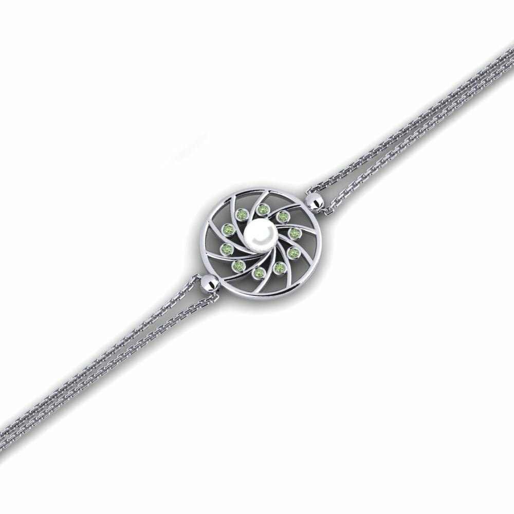 Pulsera de Mujer Lehteb Diamante Verde