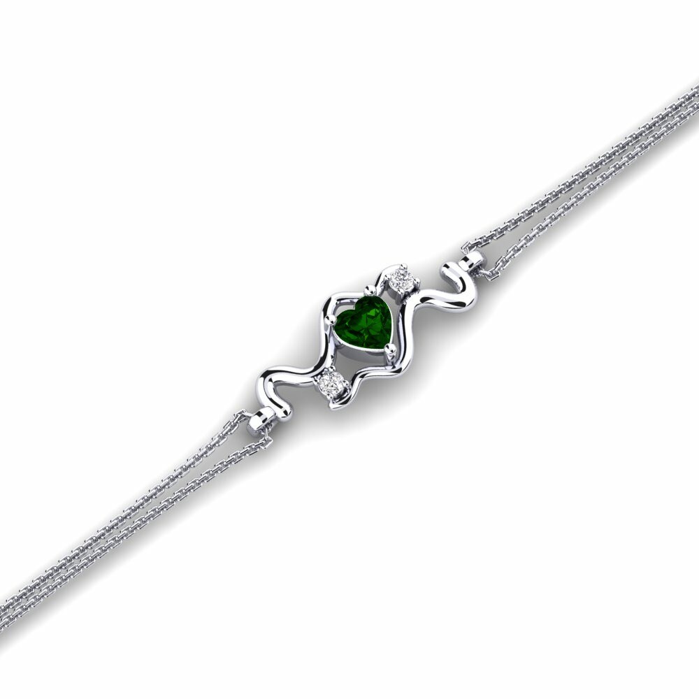 Green Tourmaline Bracelet Leia