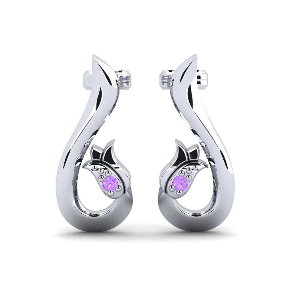 Amethyst Women's Earring Lelisa