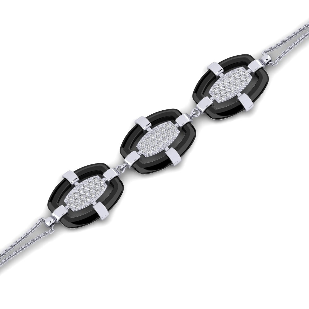 Platino 950 Pulsera de Mujer Lemmon