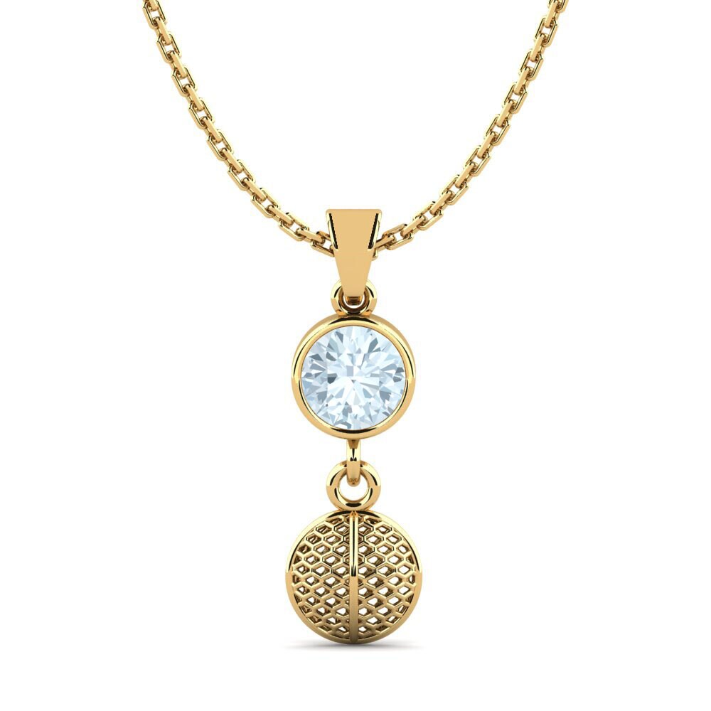 14k Yellow Gold Women's Pendant Lennan