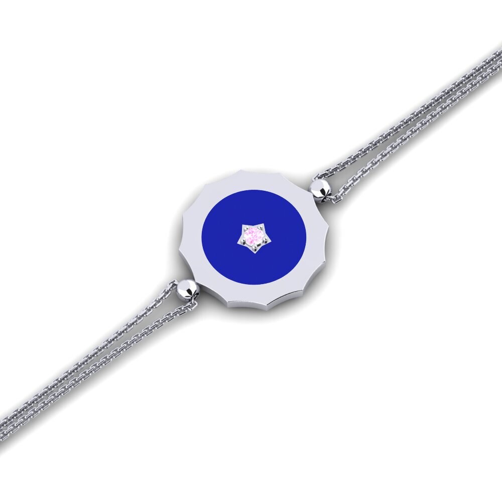 Pink Sapphire Women's Bracelet Leonorred