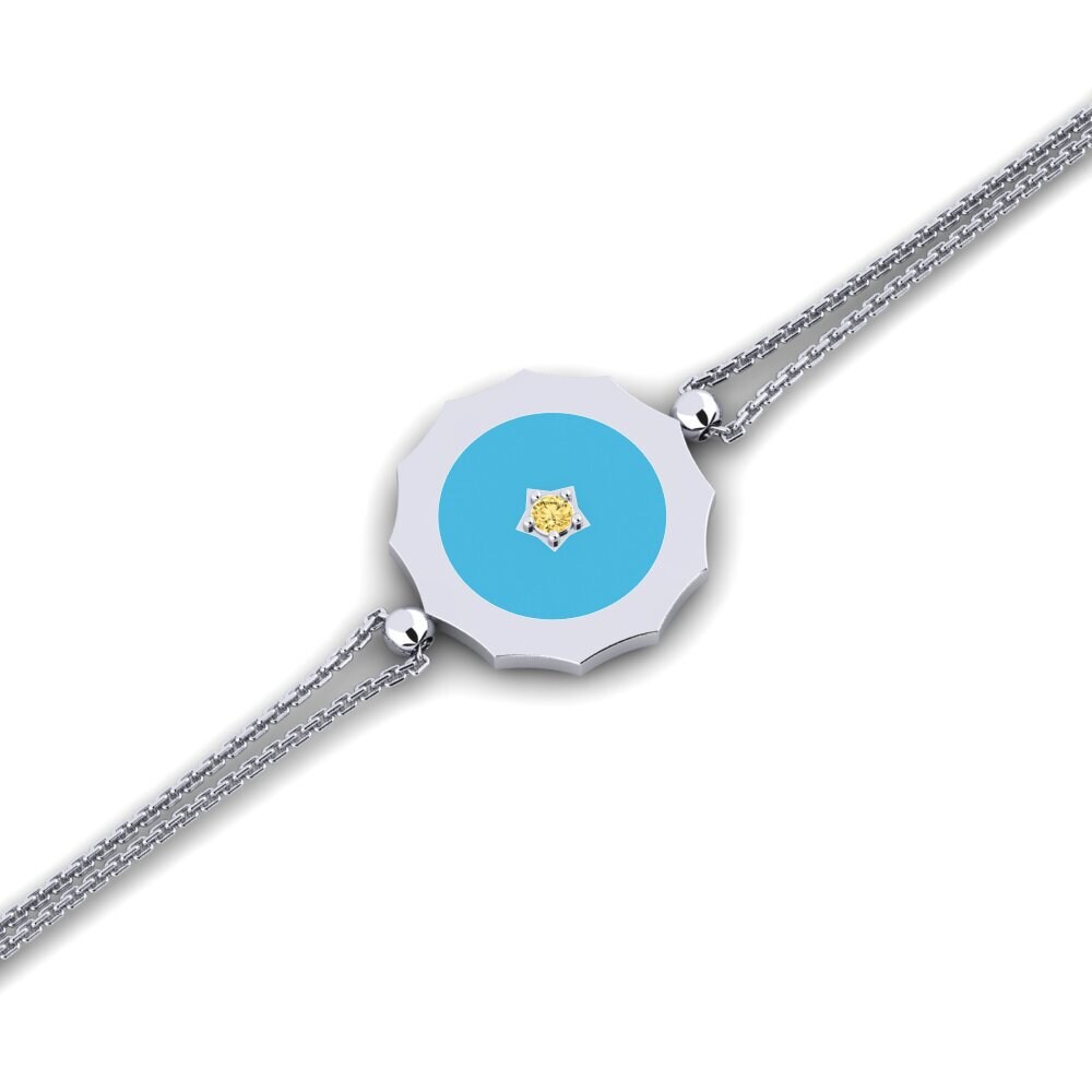 Yellow Diamond Women's Bracelet Leonorred