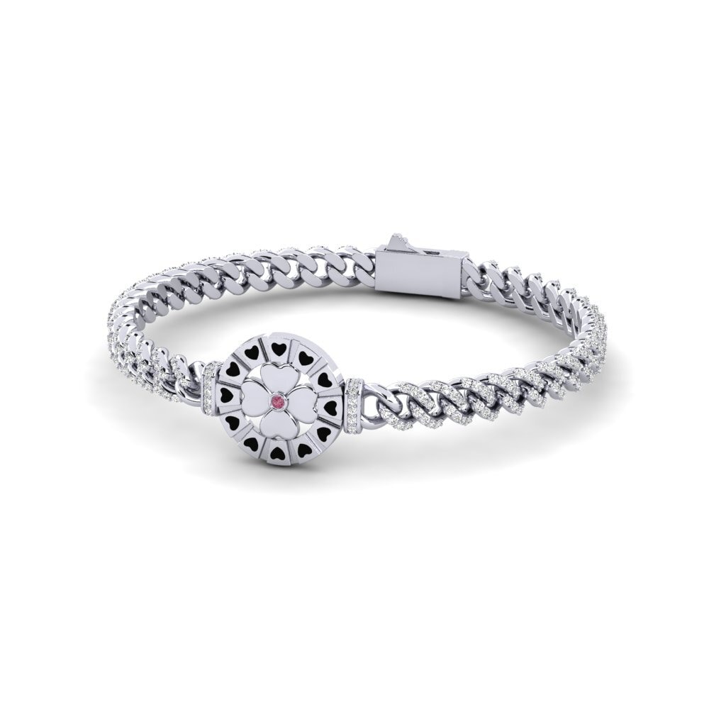 Rhodolite Garnet Women's Bracelet Lerisas