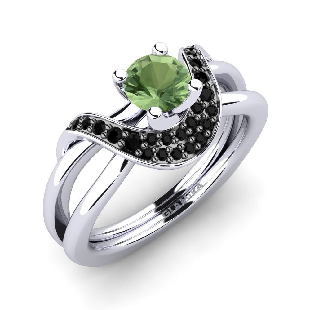 Yeşil Safir Kadın Yüzük Lesia 0.5 crt