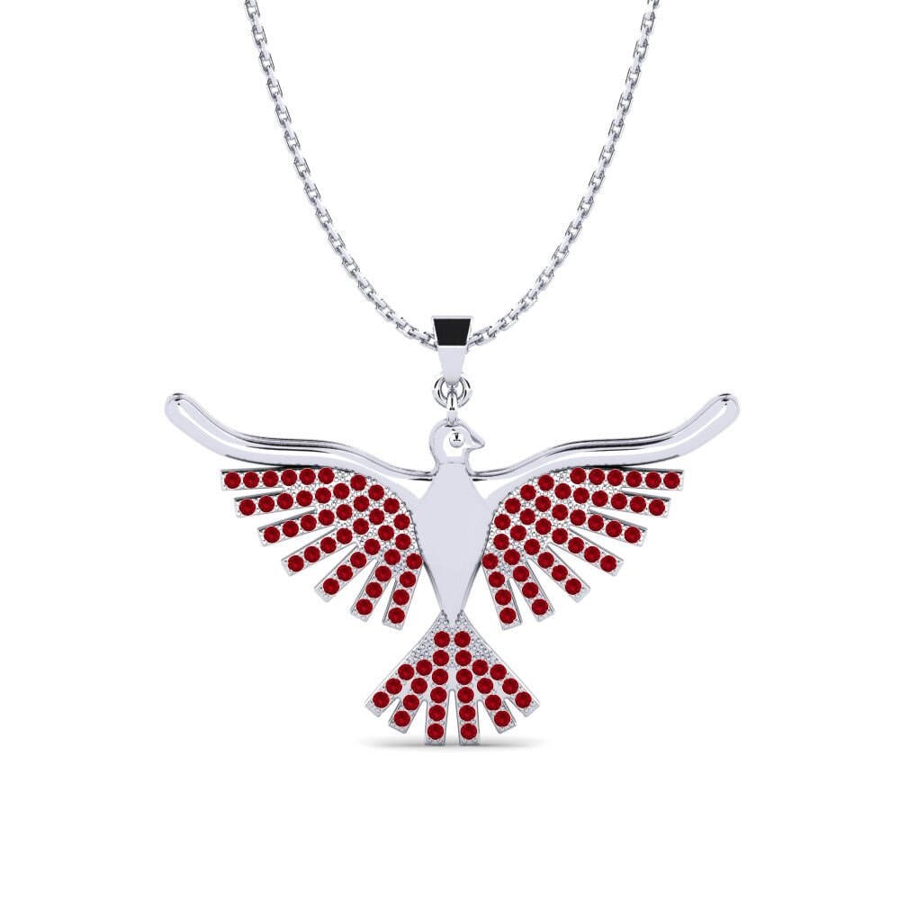 Red Zirconia Women's Pendant Lestat