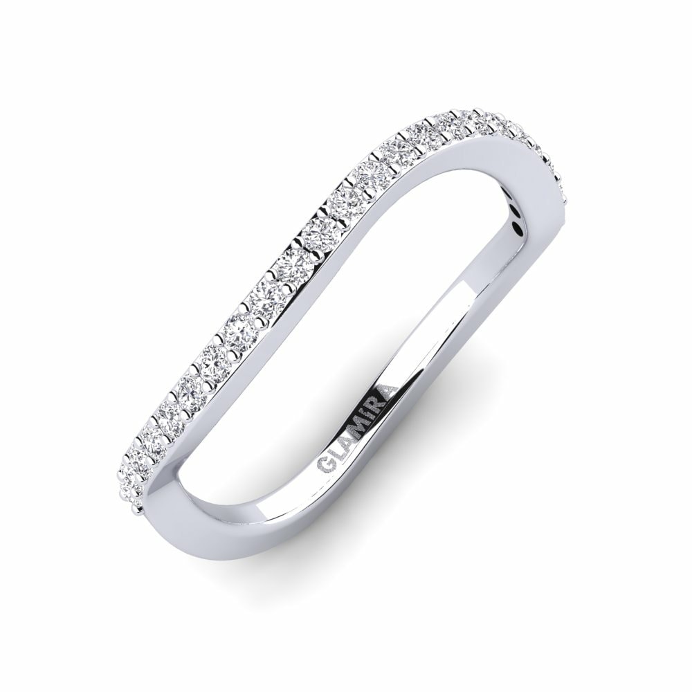 18k White Gold Ring Lester