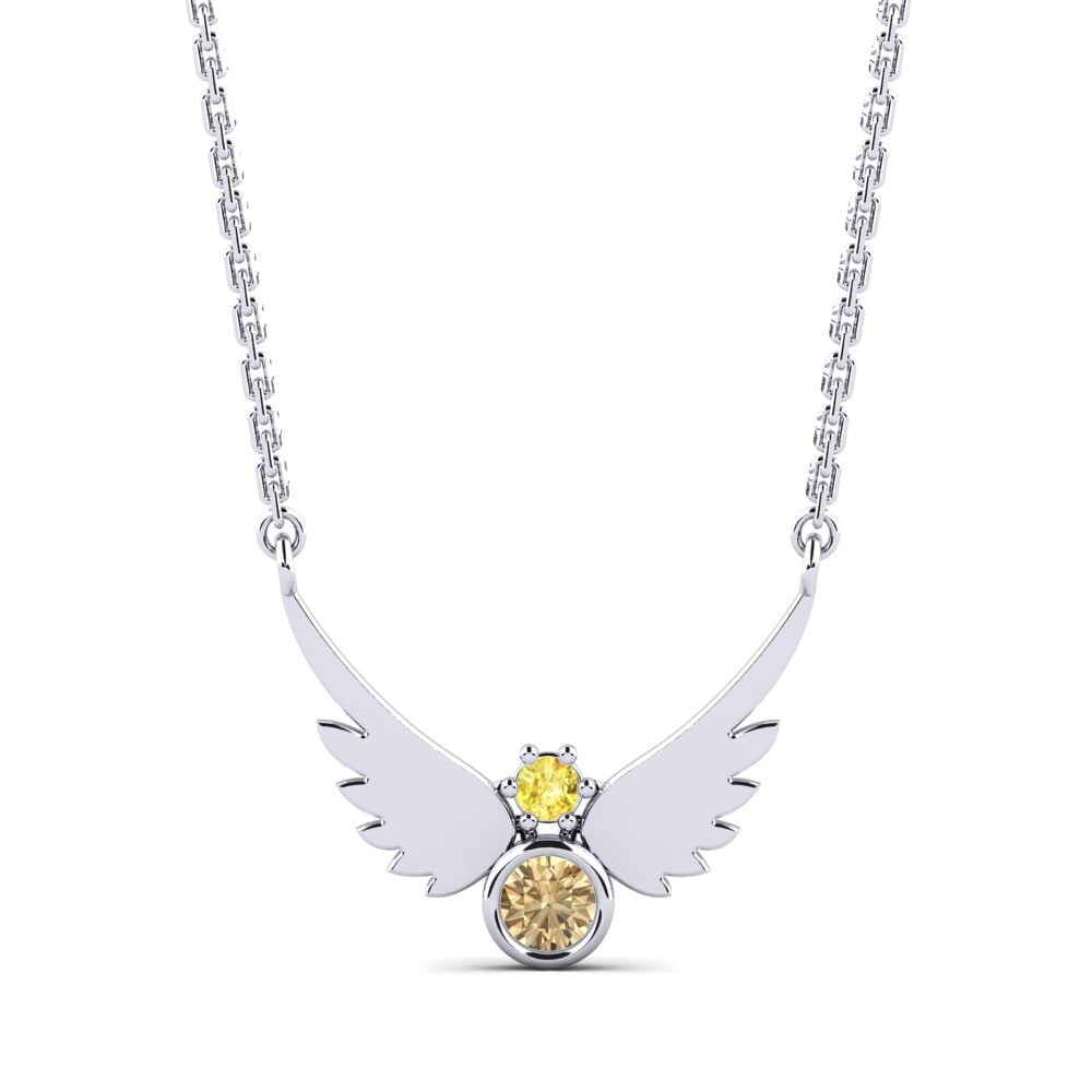 Brown Diamond Women's Necklace Leta