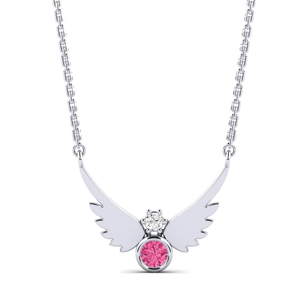 Pink Tourmaline Women's Necklace Leta