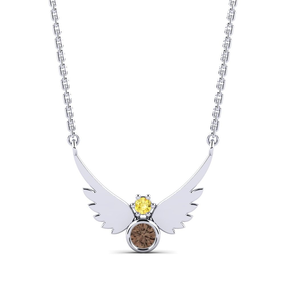 Smoky Quartz Women's Necklace Leta