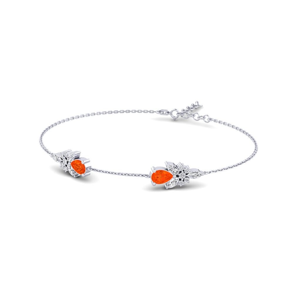 Fire Opal Women's Bracelet Levitha