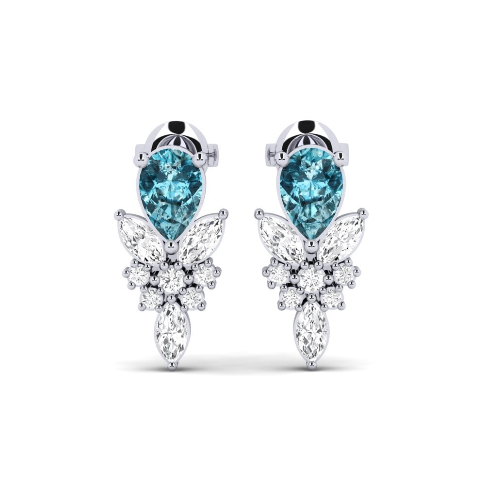 Blue Zircon Women's Earring Levitha