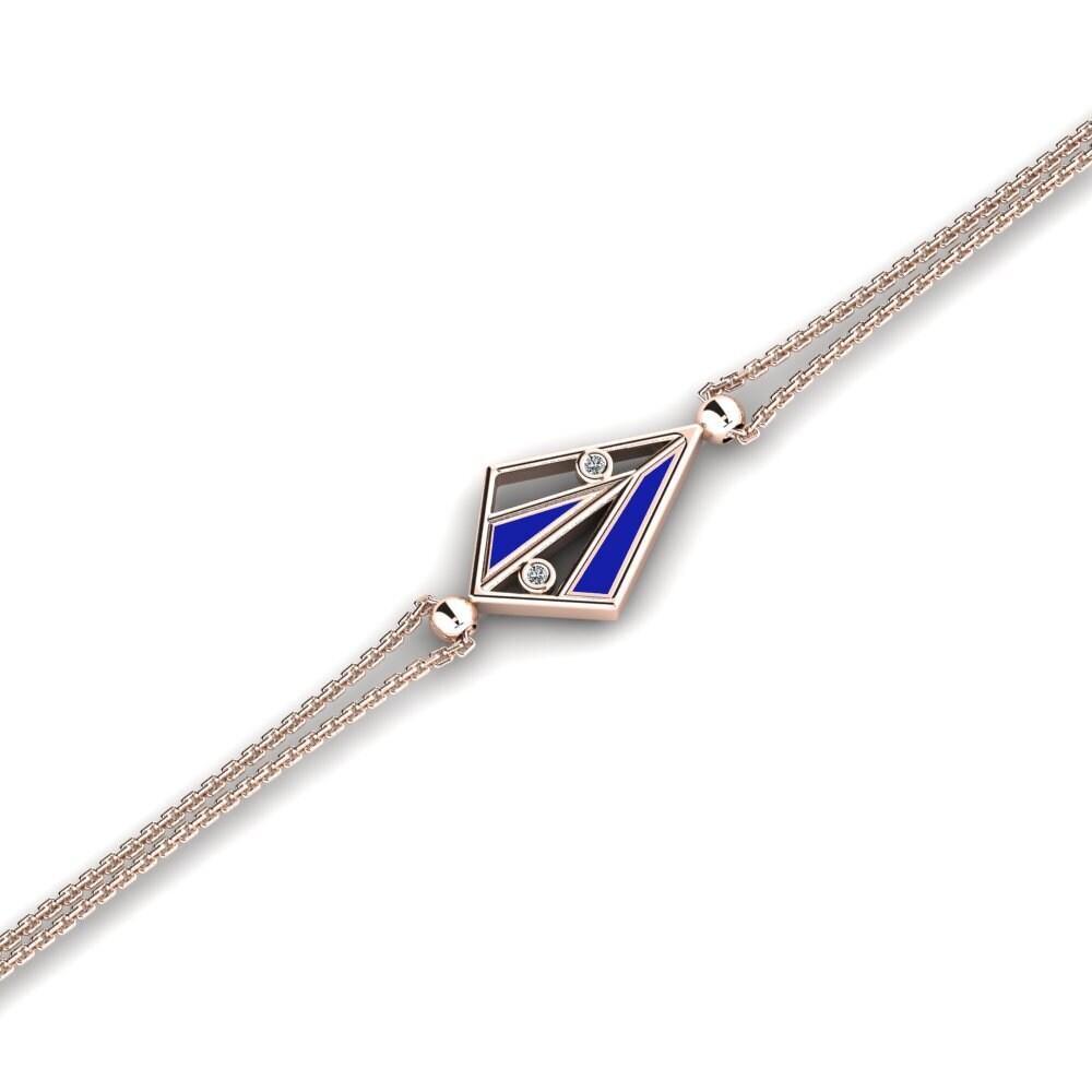 14ct Rose Gold Women's Bracelet Lianne