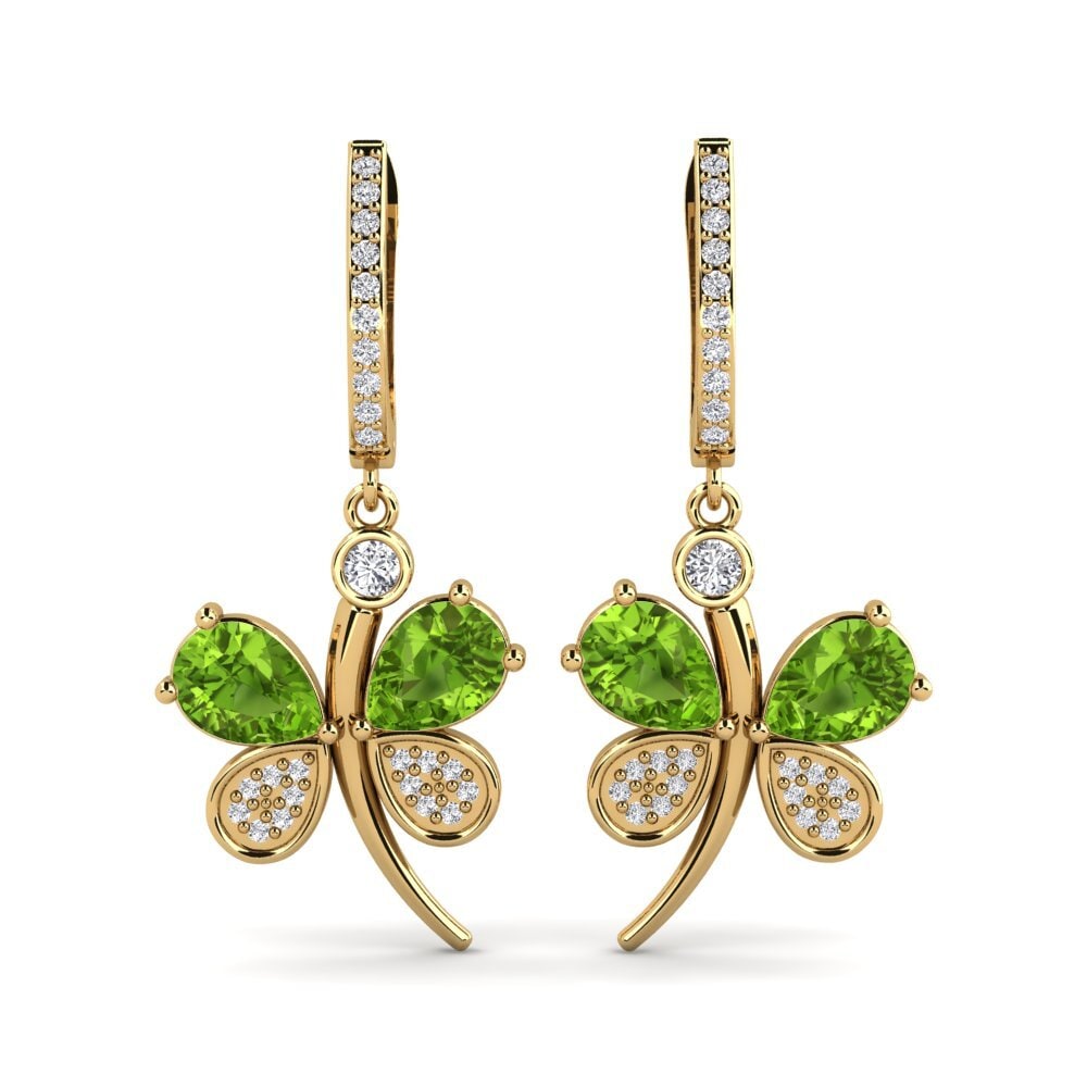 Boucles D'Oreilles Argent Sterling Avec Pierres Précieuses – Grenat, Tourmaline, Tanzanite… – Neuf Étiquettes