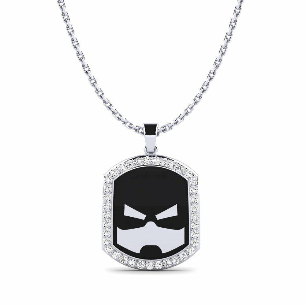 Moissanite Pendentif pour enfant Liberte