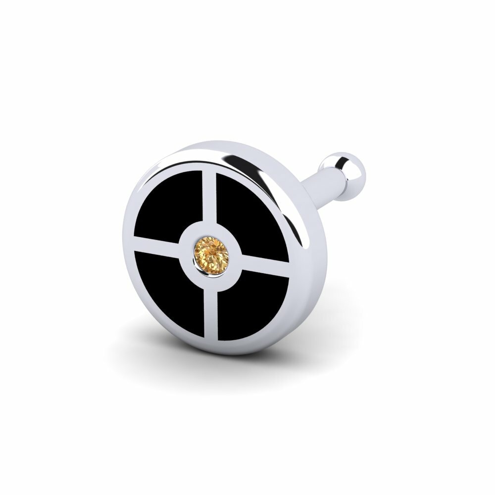 Bruine Diamant Neus Pin Libia