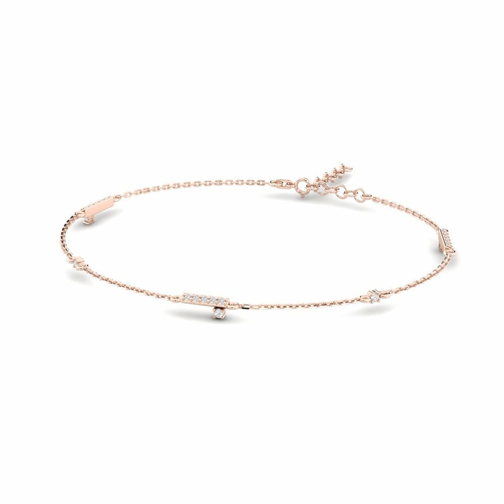 14K Rood Goud Dames Armband Liketta