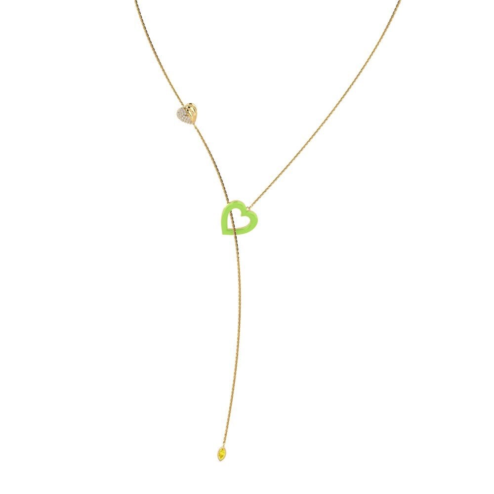 Yellow Sapphire Women's Necklace Lilura