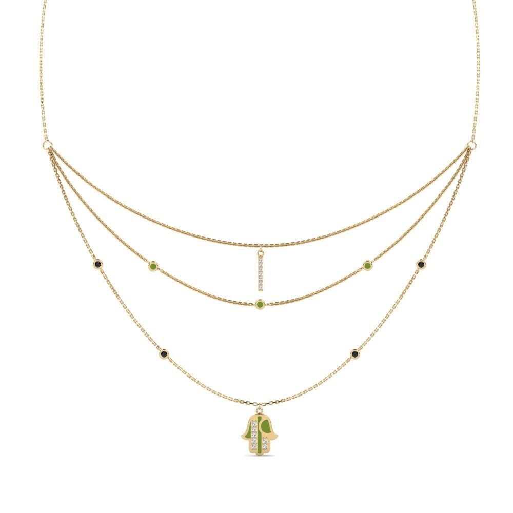 Black Onyx Women's Necklace Limjae