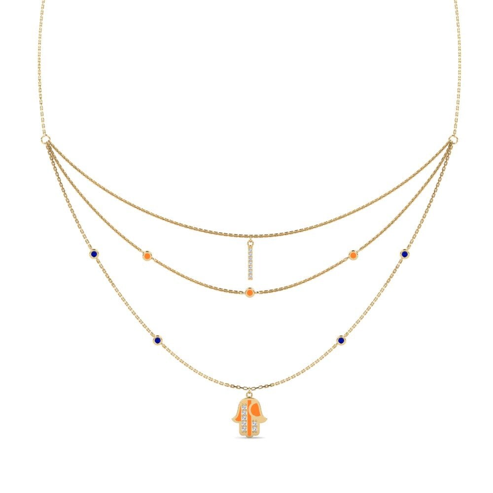 Zafiro Collar de Mujer Limjae