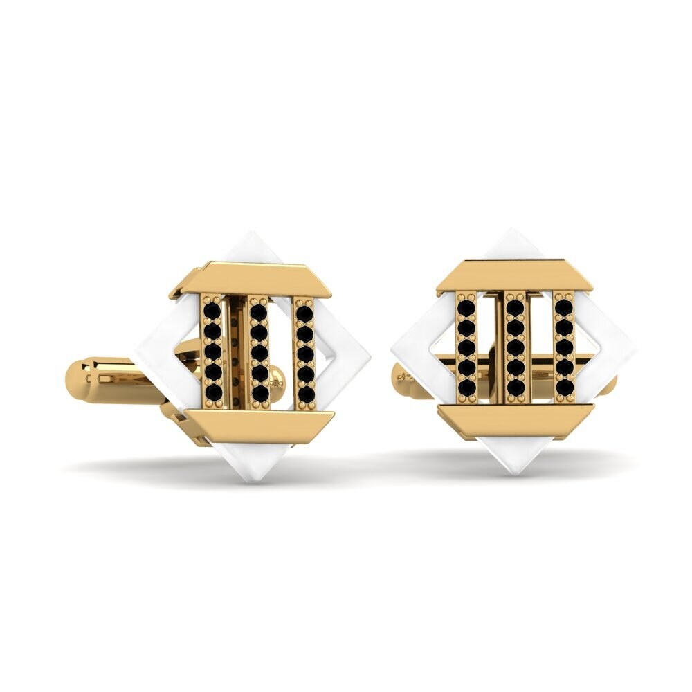 Black Diamond Cufflink Lindberg