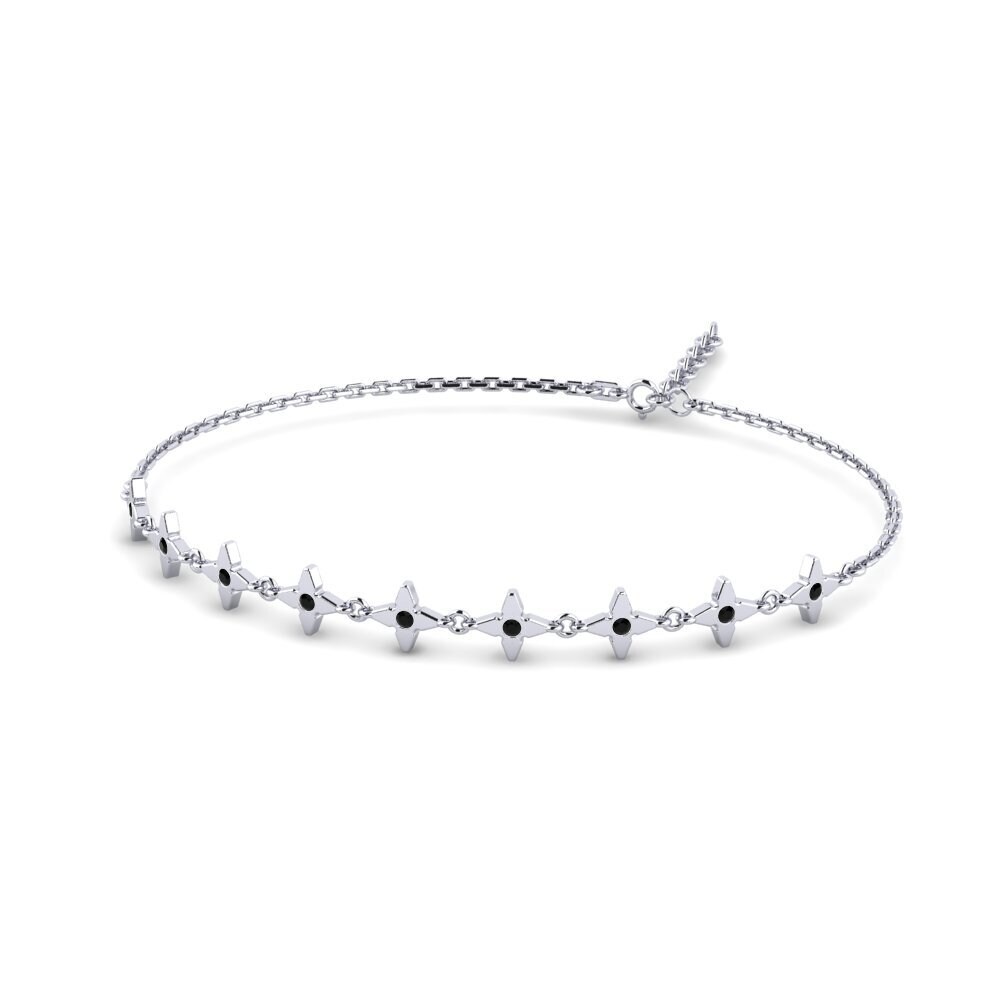 Black Sapphire Women's Bracelet Lindied