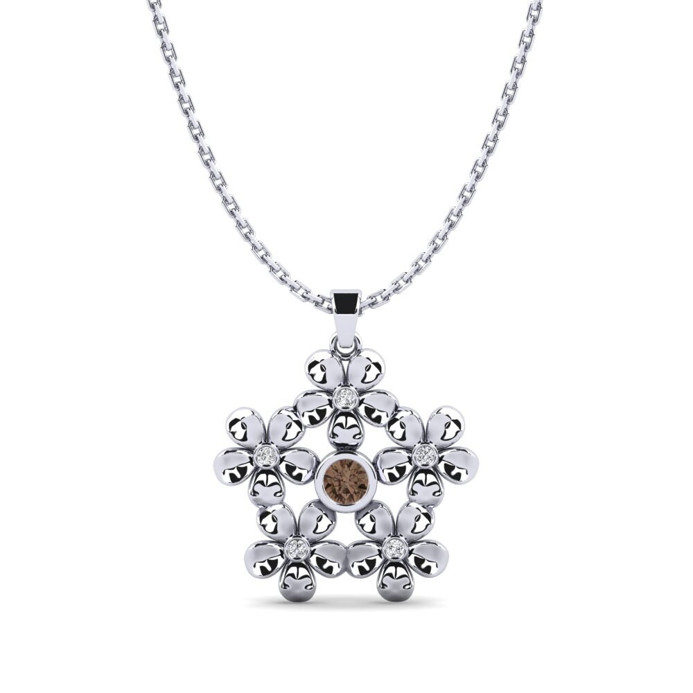 Smoky Quartz Women's Pendant Linty