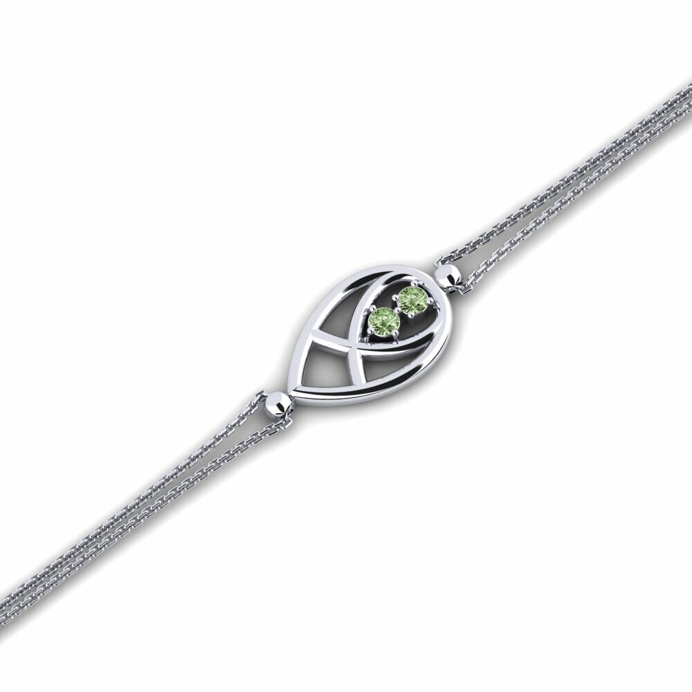 Diamant Vert Bracelet pour femme Lisboyd