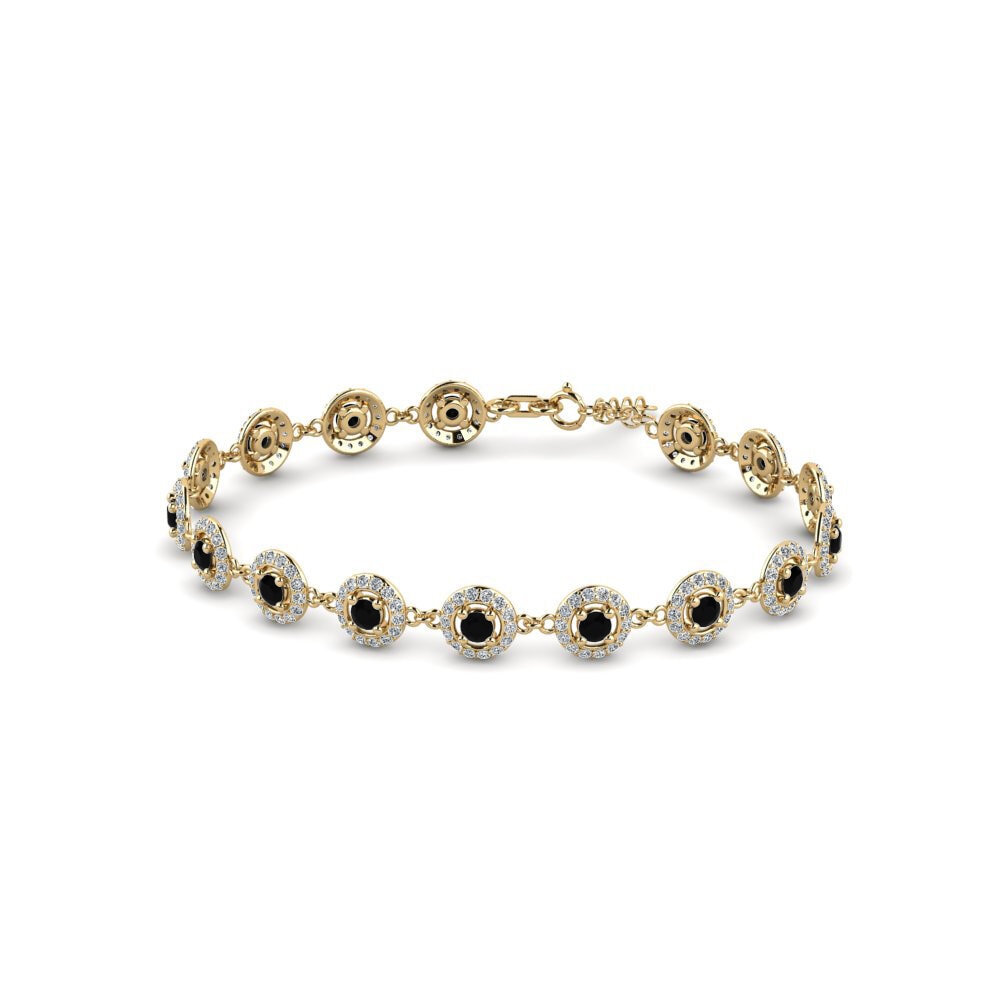 Black Sapphire Bracelet Lisceal