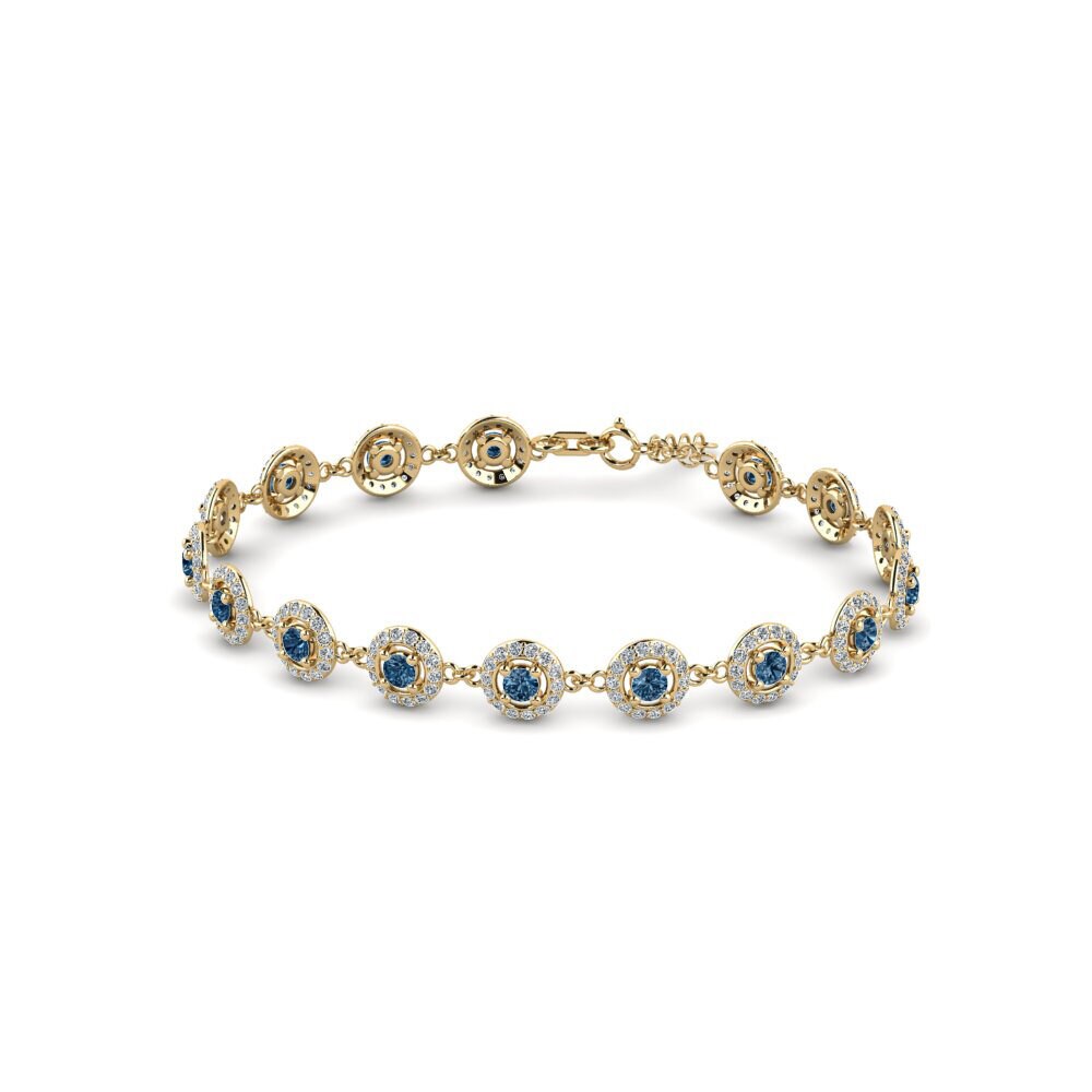 Blue Diamond Women's Bracelet Lisceal