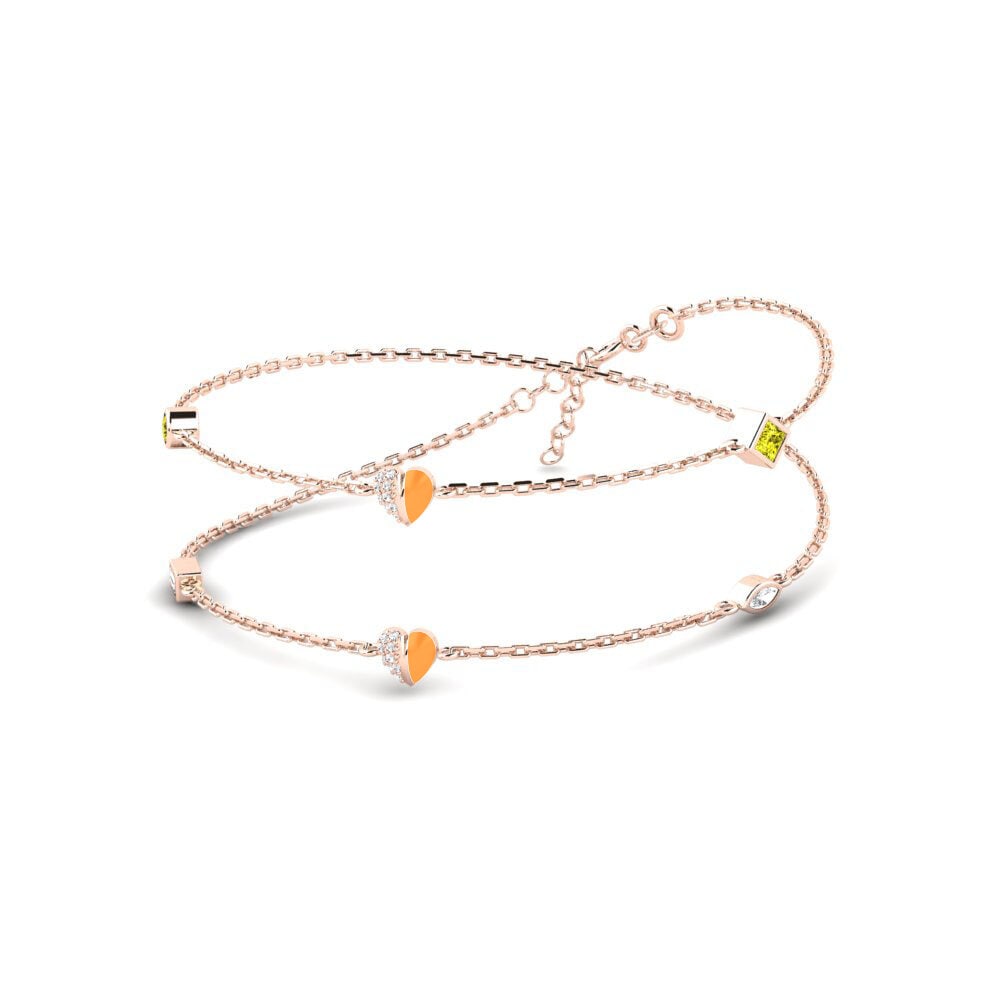 Yellow Diamond Women's Necklace Lithochromatic