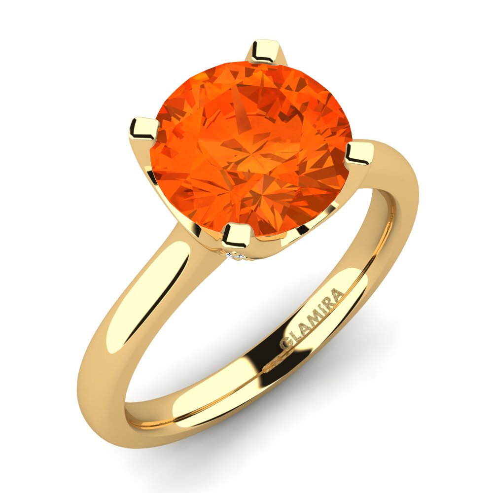 Ópalo Fuego Anillo de compromiso Litzy 3.0 crt