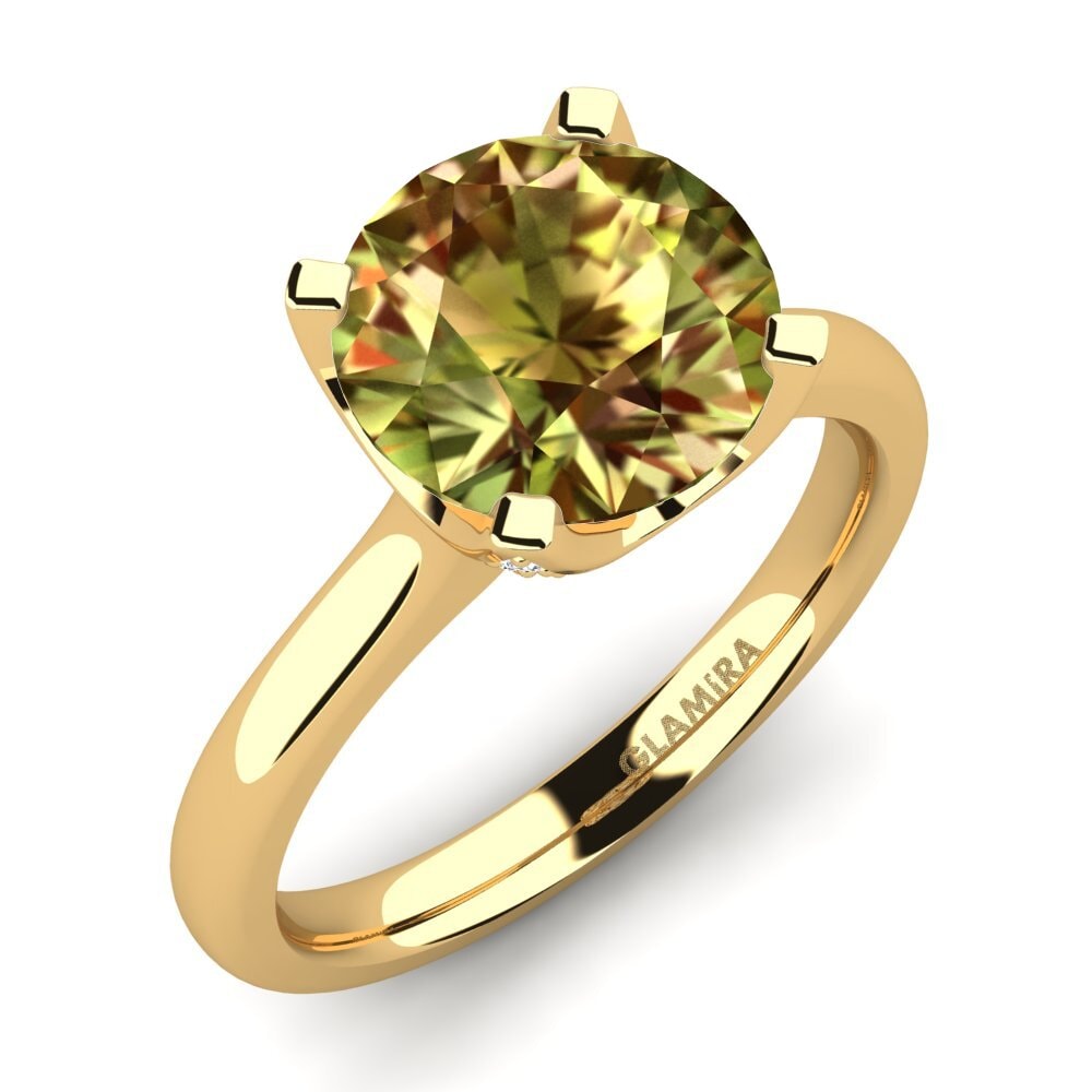 Round Sultan Stone Engagement Ring Litzy 3.0 crt