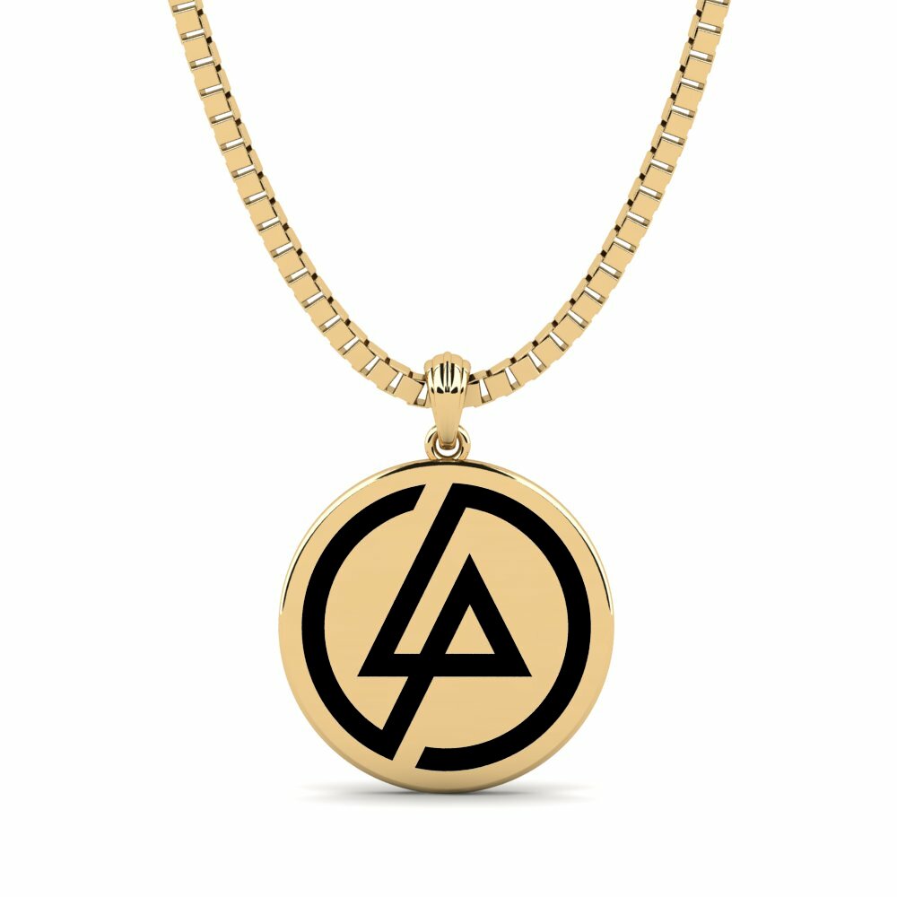 Or Jaune 9k Pendentif pour homme Livviser