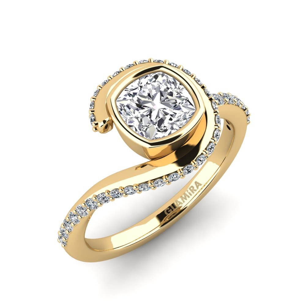 Lab Grown Diamond Engagement Ring Lmed