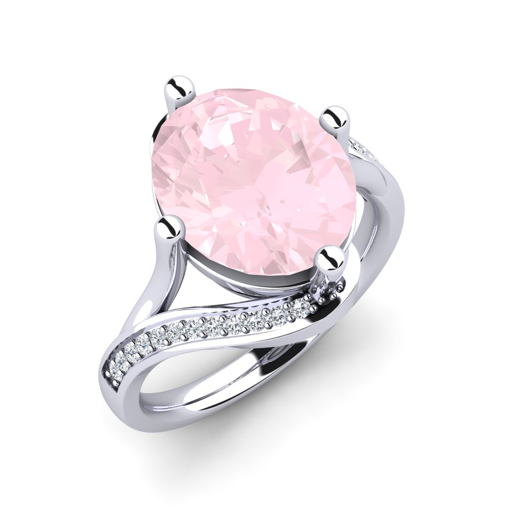 Rose Quartz Ring Loagen