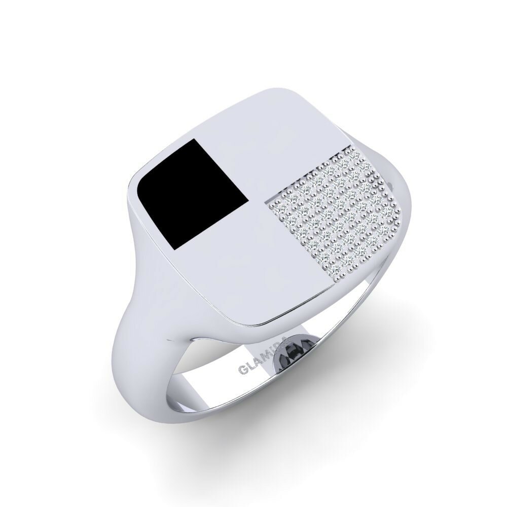 925 Zilver Heren ring Locative